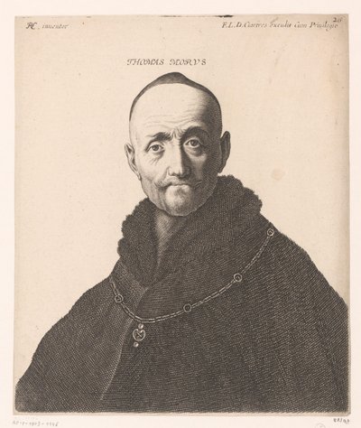 Portret van Thomas More door Jerôme David (attributed to)