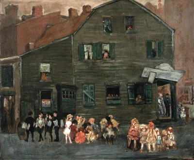 Het Oude Huis, c.1910 door Jerome Myers
