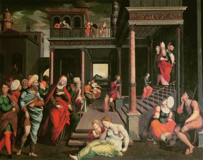 De presentatie in de tempel door Jeronimo Cosida y Ballejo