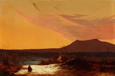 Hudson River Valley 1874 door Jervis McEntee