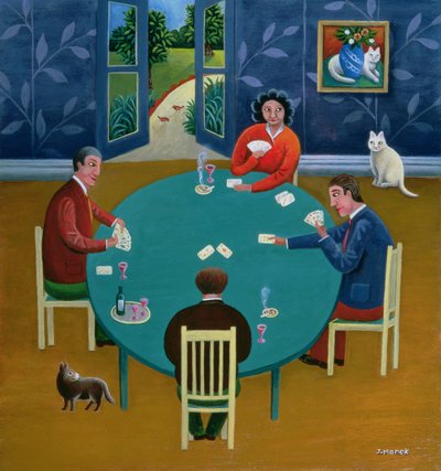 Kaartspel door Jerzy Marek