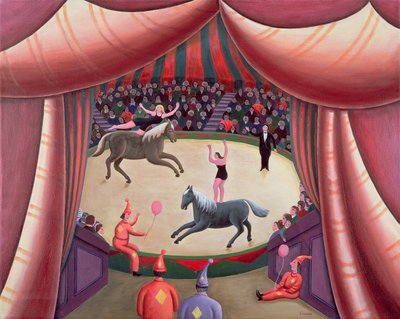 De Circus Ring door Jerzy Marek