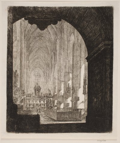 Zelfde interieur na restauratie door Jes Bundsen