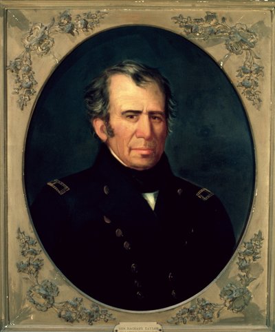 Portret van Generaal Zachary Taylor, 1847 door Jesse Atwood