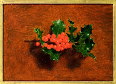 December (uit een serie van twaalf) door Jessica Hayllar