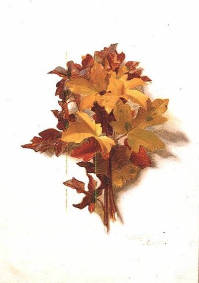 November (uit een serie van twaalf) door Jessica Hayllar