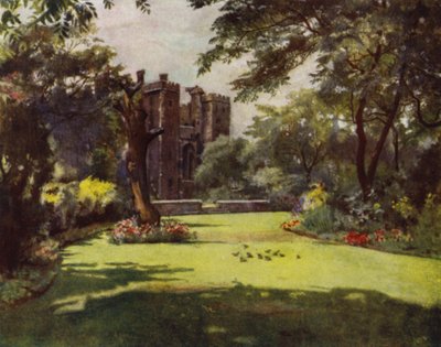 Lambeth, Het Paleis vanuit de Tuinen door Jessie MacGregor