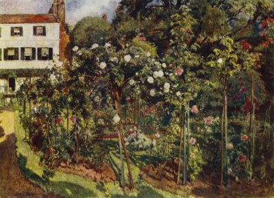 The Grove, Highgate, Uitzicht op Tuin en Huis door Jessie MacGregor