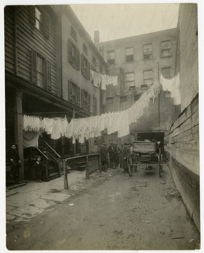 11 Christopher Street, Greenwich Village, New York, VS, c.1917-20 door Jessie Tarbox Beals