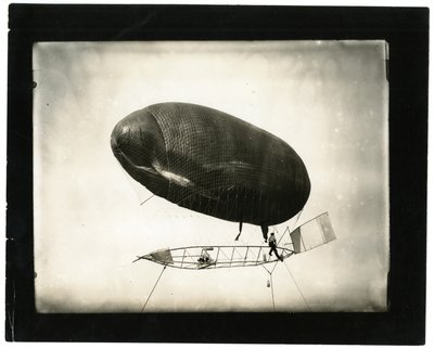 Luchtschip "California Arrow" door Jessie Tarbox Beals