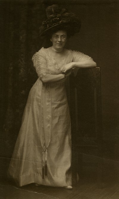 Beals zelfportret, ca. 1905-40 door Jessie Tarbox Beals
