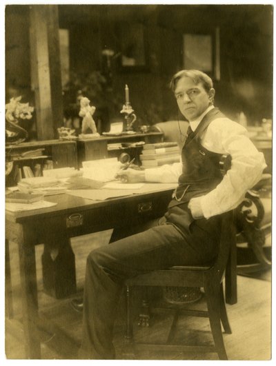 Charles G D Roberts, Canadese auteur, c.1905-40 door Jessie Tarbox Beals