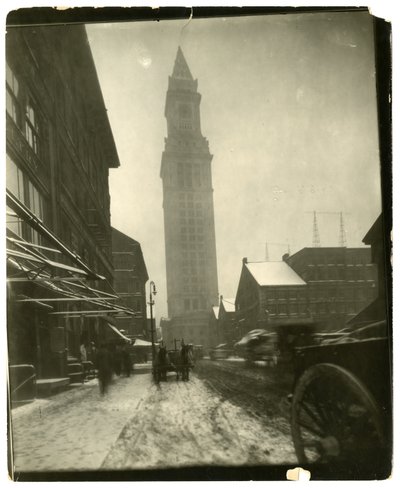 Custom House, Boston, VS door Jessie Tarbox Beals