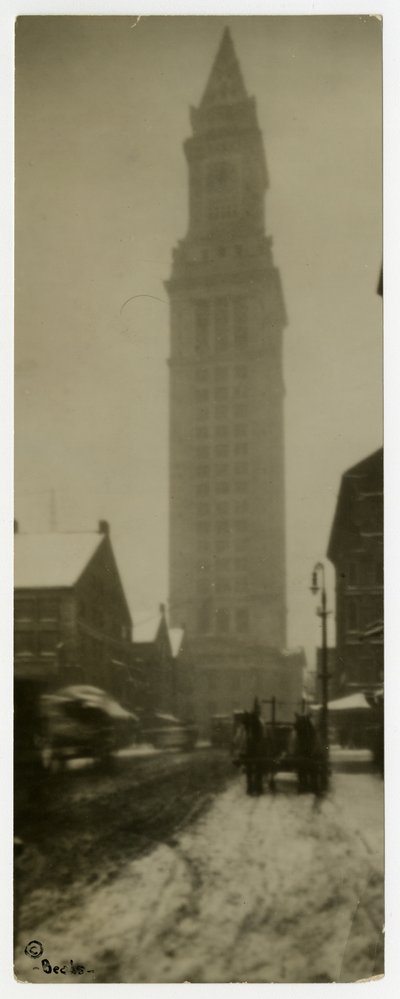 Custom House, Boston, VS door Jessie Tarbox Beals