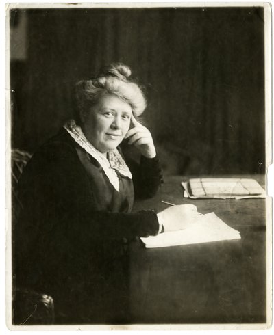 Jane Martin, adverteerder, c.1905-20 door Jessie Tarbox Beals