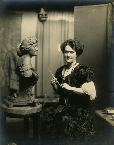 Mevrouw Paulding Farnham, ca. 1905-40 door Jessie Tarbox Beals