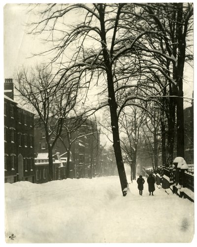 Mt Vernon Street, Boston, ca. 1902-10 door Jessie Tarbox Beals