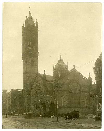 Old South Church, Boston, VS door Jessie Tarbox Beals