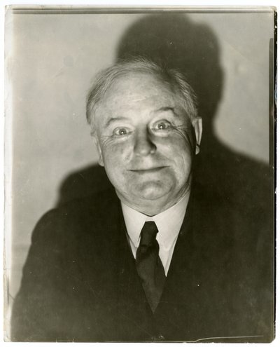 Ongepubliceerd portret van William Allen White, ca. 1905-28 door Jessie Tarbox Beals