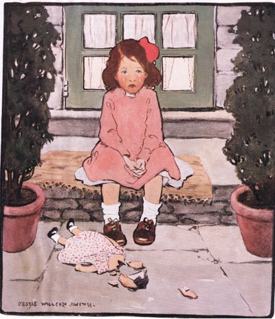 Een gebroken hoofd en hart door Jessie Willcox Smith