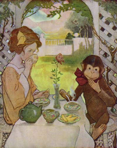 Belle en het Beest door Jessie Willcox Smith