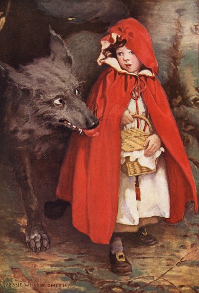 Roodkapje door Jessie Willcox Smith