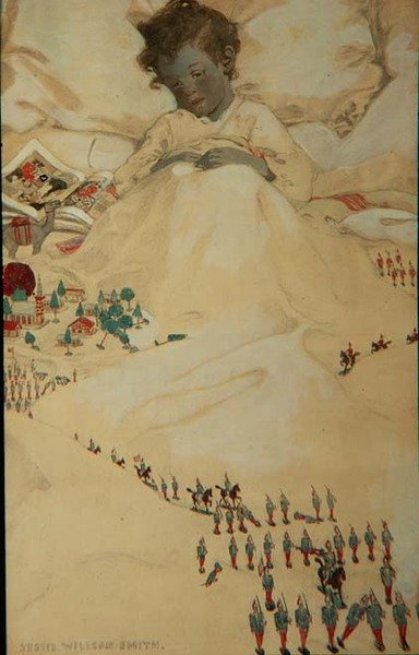 Het Land van Tegenpaneel door Jessie Willcox Smith