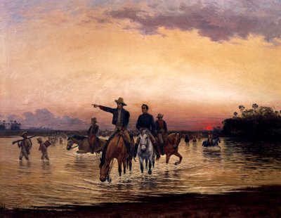 Simon Bolivar en Francisco de Paula Santander, Colombia door Jesus Maria Zamora