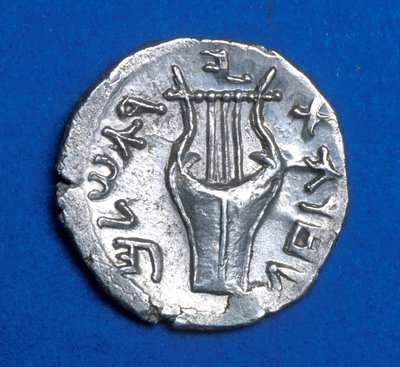 Munt uit de Bar Kochba-opstand, 134-135 door Jewish School