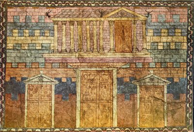 De tempel van Salomo door Jewish School