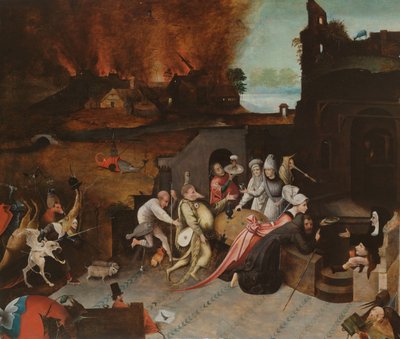 De verzoeking van St. Antonius door Jheronimus Bosch (copy after)