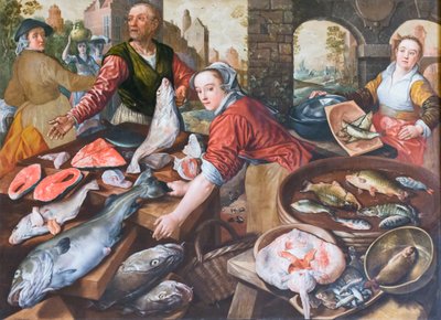 Marktplein door Joachim Beuckelaer