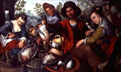 De wildkraam door Joachim Beuckelaer