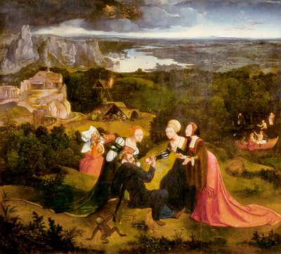 De verleidingen van Sint Antonius door Joachim Patenier