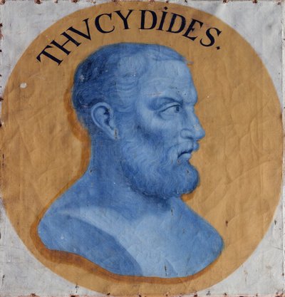Thucydides, ca. 1670 door Joachim von Sandrart