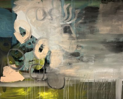 Dynamische abstracte stroming door Joackim Schou Dahle