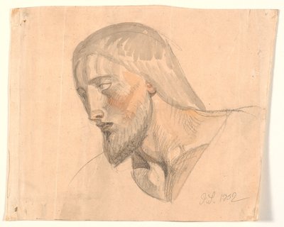 Studie van hoofd door Joakim Frederik Skovgaard