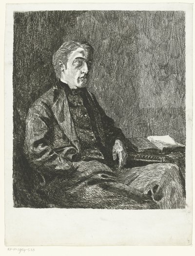 Zelfportret van kunstenaar Joan Berg door Joan Berg