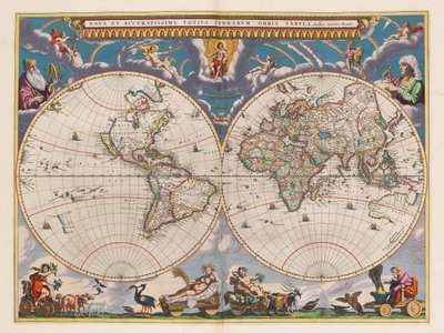 Le grand atlas, ou cosmographie Blauiane, waarin de aarde, de zee en de hemel nauwkeurig worden beschreven, vol.I door Joan Blaeu