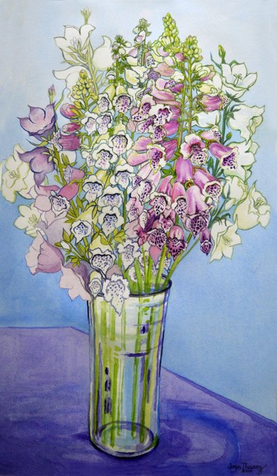 Vingerhoedskruid en Campanula