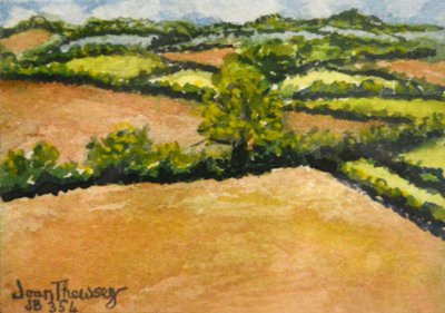 Klein Suffolk Landschap door Joan Thewsey