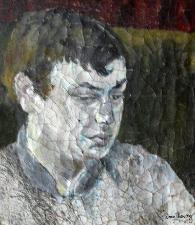 Portret van een vrouw, 1978 door Joan Thewsey