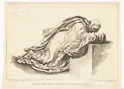 Geknielde figuur door Joannes Bemme