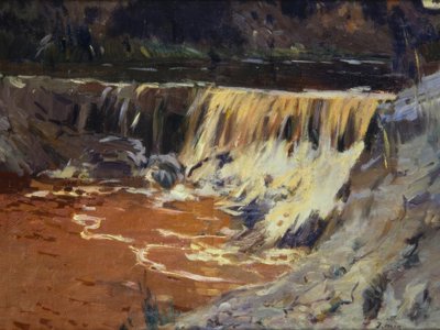 De dam door Joaquim Mir i Trinxet
