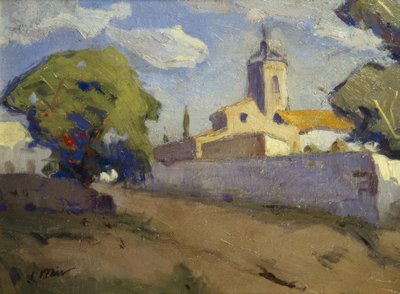 Kerk door Joaquim Mir i Trinxet