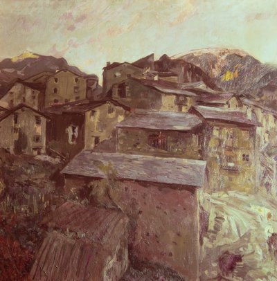 Landschap door Joaquim Mir i Trinxet