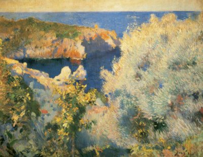 Landschap van Mallorca door Joaquim Mir i Trinxet