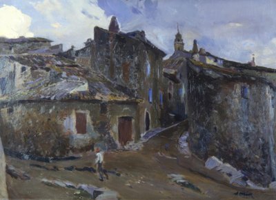 Regendag door Joaquim Mir i Trinxet