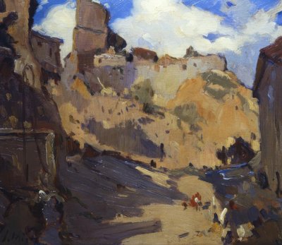 Sant Pere de Ribes door Joaquim Mir i Trinxet