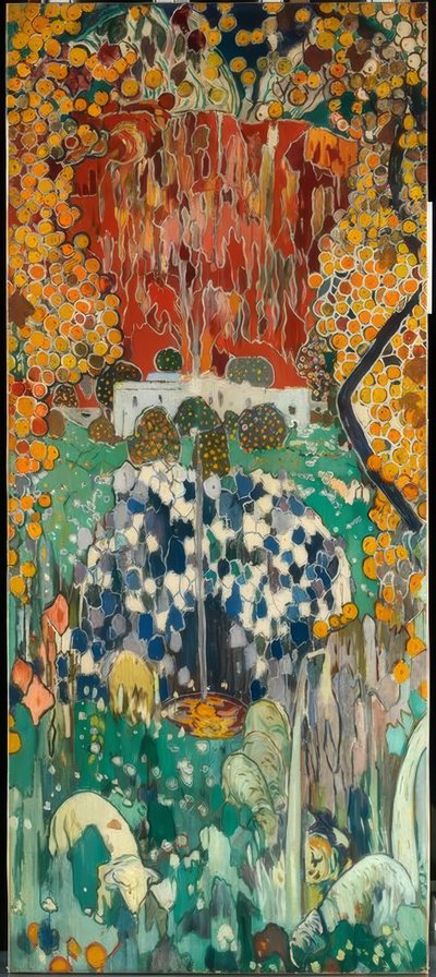 The Gorg Blau door Joaquim Mir i Trinxet